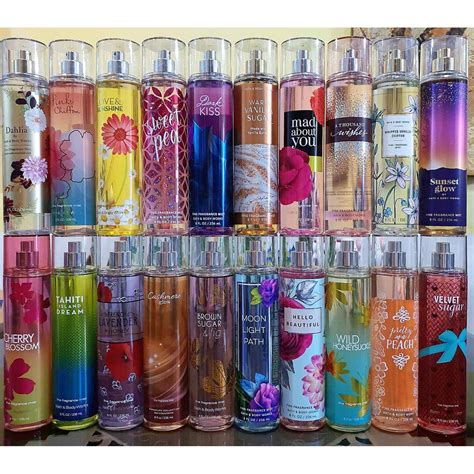 perfume body works|bath and body works list.